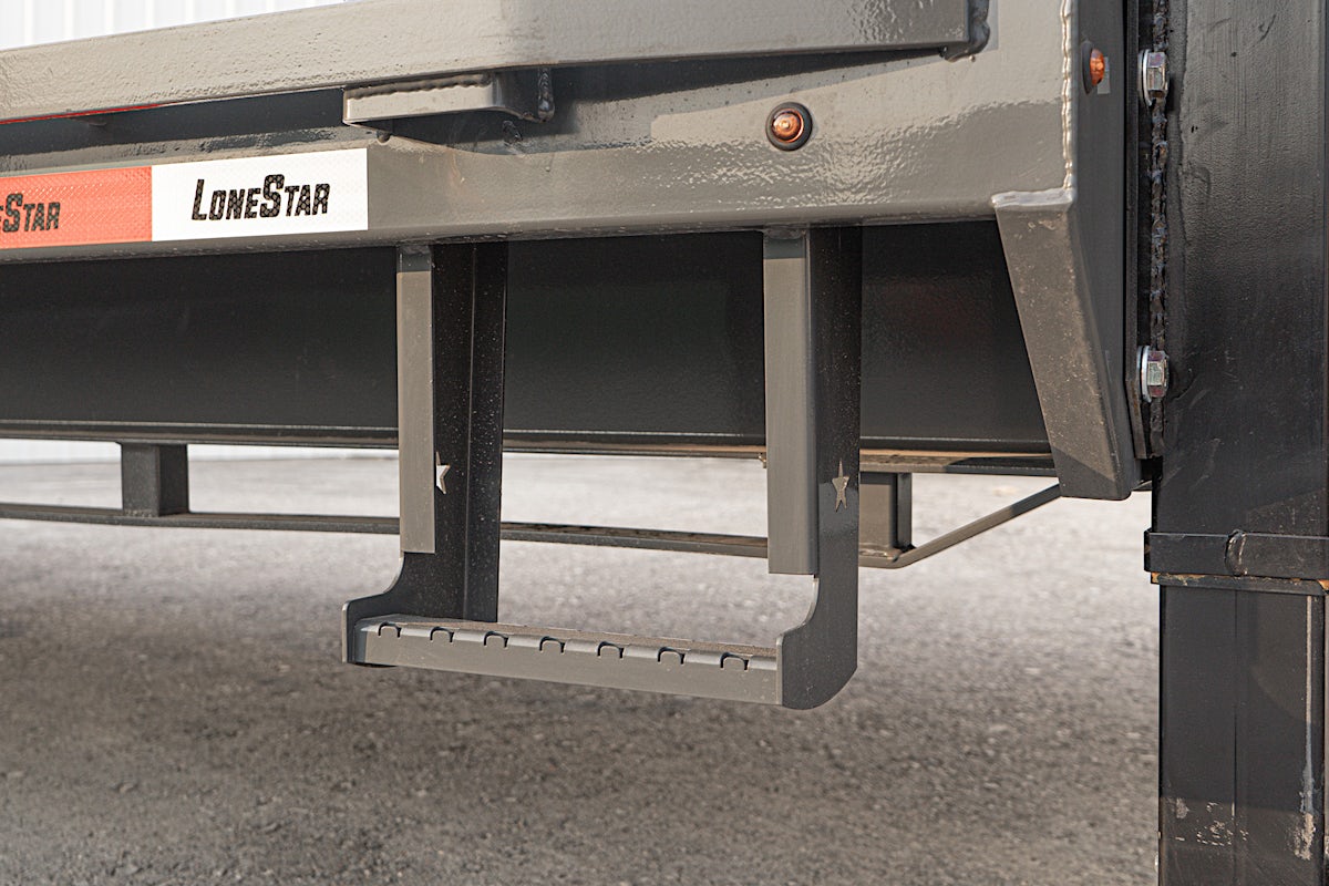 LoneStar 40'x102" Gooseneck Lo-Pro Flatbed Trailer w/ Singles (LS) - Image 10