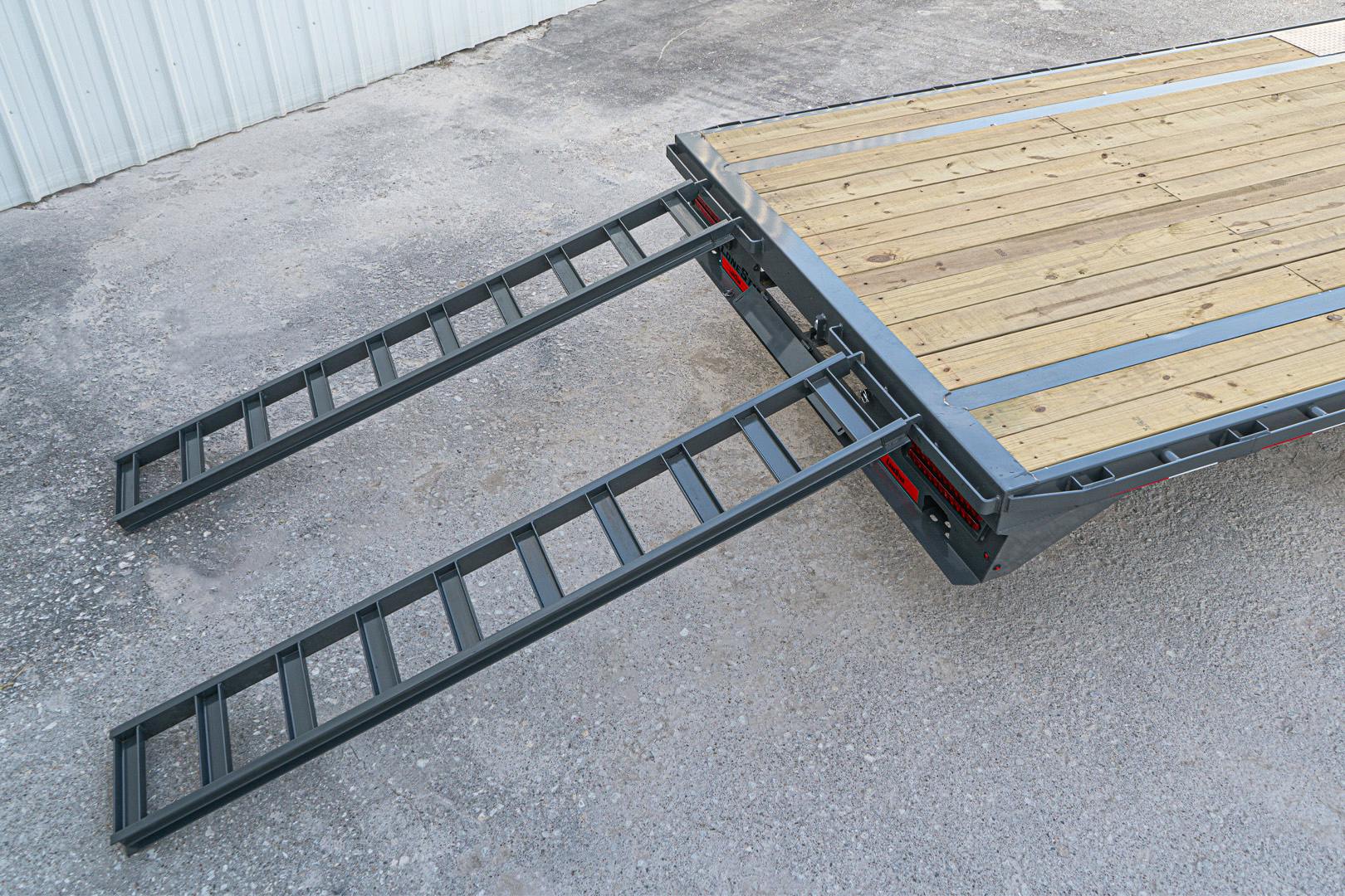 LoneStar 40'x102" Gooseneck Lo-Pro Flatbed Trailer w/ Singles (LS) - Image 16