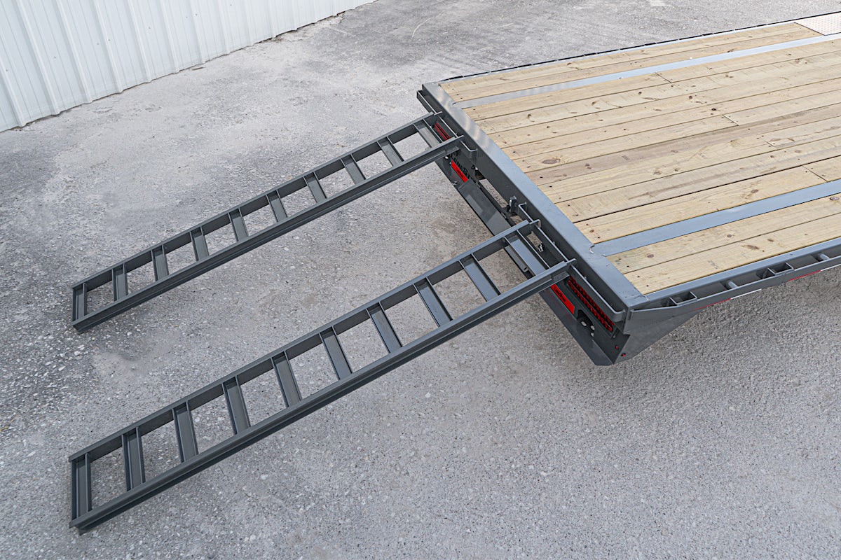 LoneStar 40'x102" Gooseneck Lo-Pro Flatbed Trailer w/ Singles (LS) - Image 16