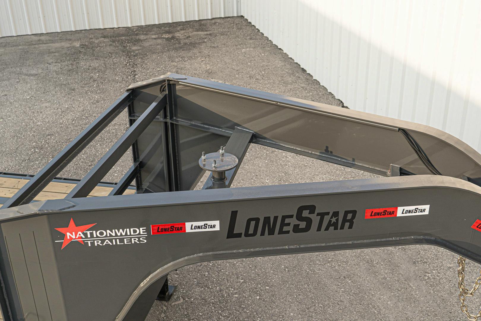 LoneStar 40'x102" Gooseneck Lo-Pro Flatbed Trailer w/ Singles (LS) - Image 5