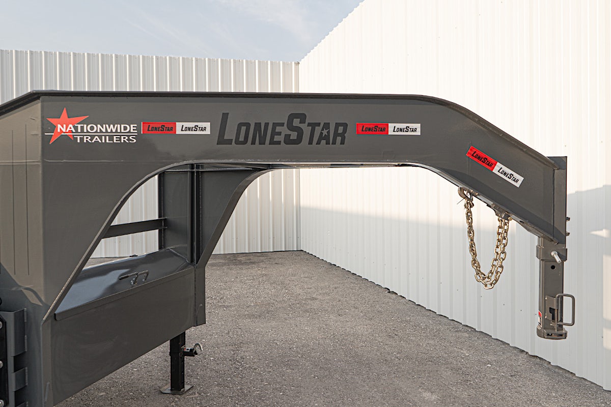 LoneStar 40'x102" Gooseneck Lo-Pro Flatbed Trailer w/ Singles (LS) - Image 6