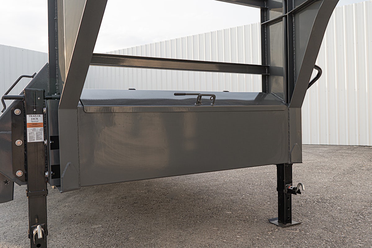 LoneStar 40'x102" Gooseneck Lo-Pro Flatbed Trailer w/ Singles (LS) - Image 8