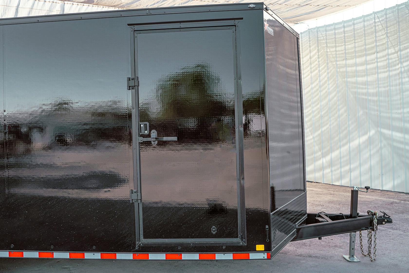 CellTech 8.5'x24' All-Steel Enclosed Cargo Trailer w/ Rear Barn Doors (C2) - Image 4