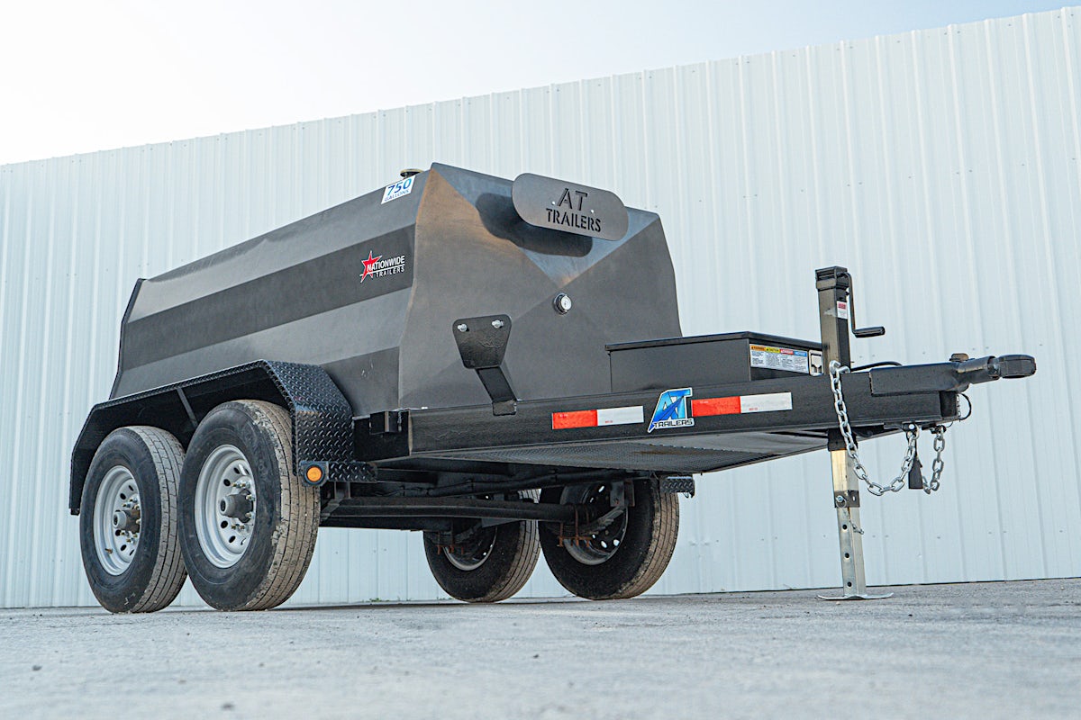 AT Trailers 8'x60" 750 Gallon Fuel Tank Trailer (SF) - Image 3