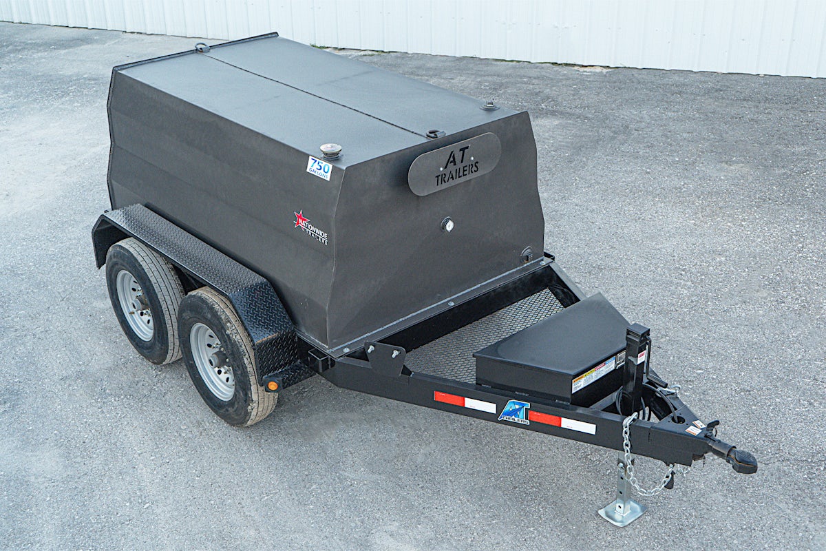 AT Trailers 8'x60" 750 Gallon Fuel Tank Trailer (SF) - Image 4