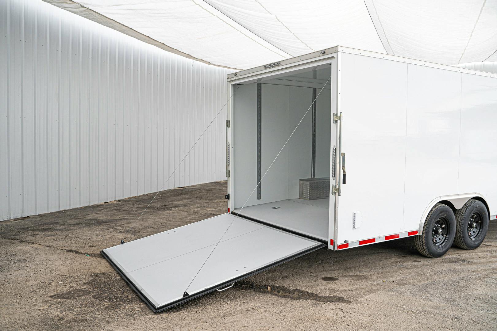 CellTech 8.5'x24' All-Steel Enclosed Cargo Trailer w/ Rear Ramp Door (C2) - Image 9