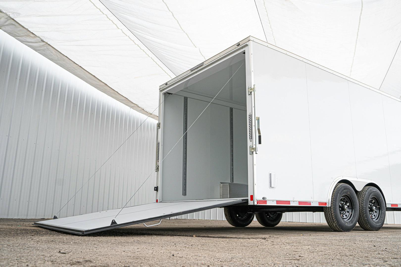 CellTech 8.5'x24' All-Steel Enclosed Cargo Trailer w/ Rear Ramp Door (C2) - Image 13