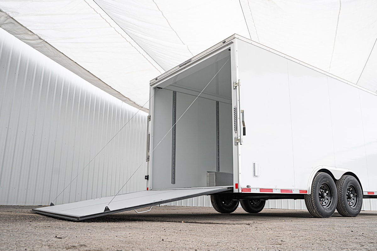 CellTech 8.5'x24' All-Steel Enclosed Cargo Trailer w/ Rear Ramp Door (C2) - Image 13
