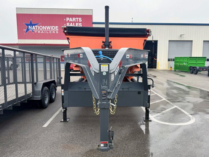 LoneStar 14'x83" Telescopic Dump Trailer w/ 2' Sides (DT) - Image 2