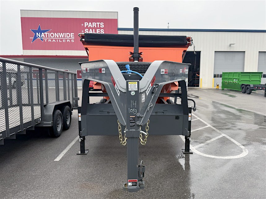 LoneStar 14'x83" Telescopic Dump Trailer w/ 2' Sides (DT) - Image 2