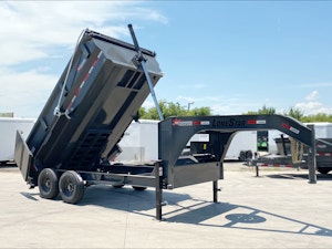 LoneStar 14'x83" Telescopic Dump Trailer w/ 2' Sides (DT)