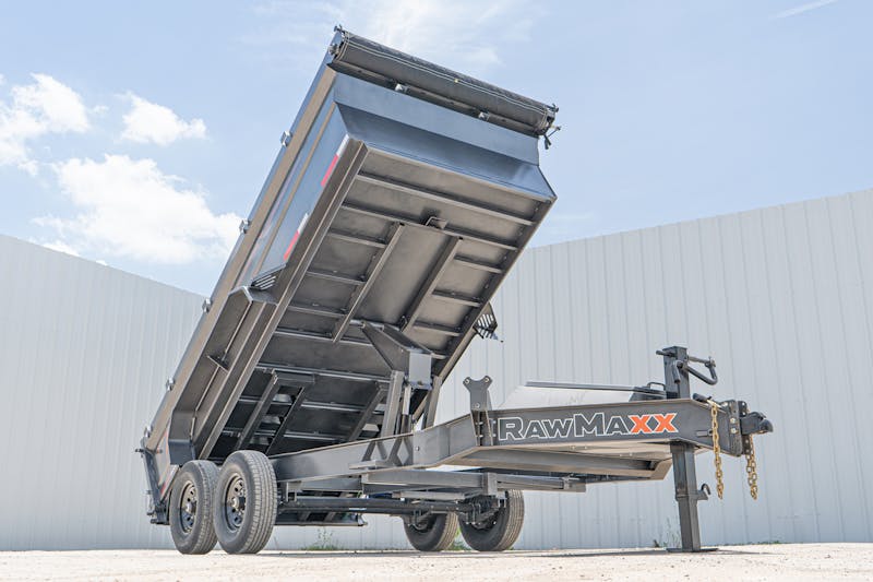 RawMaxx 14ftx83in GDX Knight Dump Trailer  GDXK