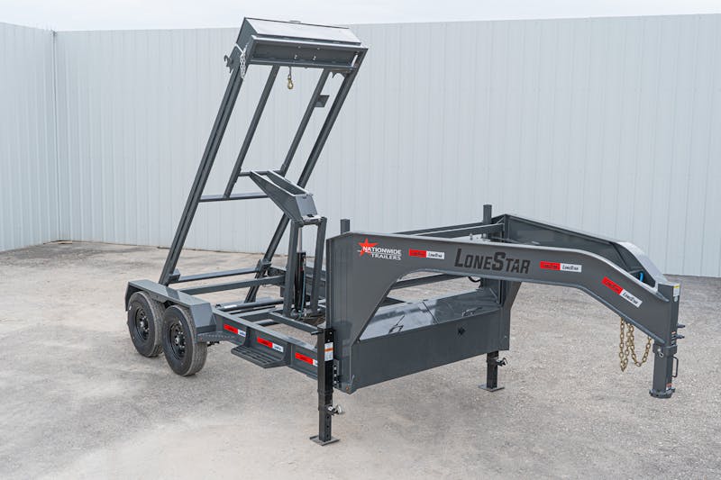 LoneStar 14ft 20K HD Roll Off Dumpster Trailer  DR