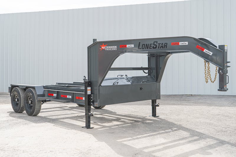 LoneStar 14ft 20K HD Roll Off Dumpster Trailer  DR