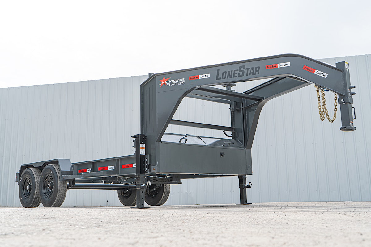 LoneStar 14' 20K HD Roll Off Dumpster Trailer (DR) - Image 5