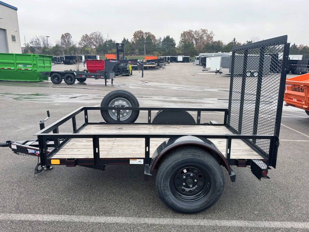 Texas Bragg 8'x60" Utility Trailer w/ 4' Gate (U1) - Image 3