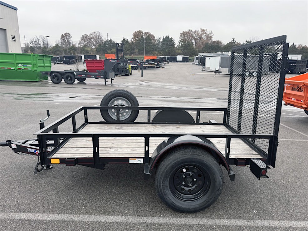 Texas Bragg 8'x60" Utility Trailer w/ 4' Gate (U1) - Image 3