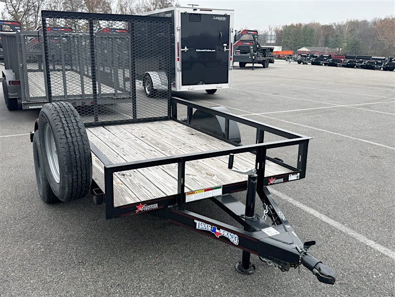 Texas Bragg 8'x60" Utility Trailer w/ 4' Gate (U1) - Image 4