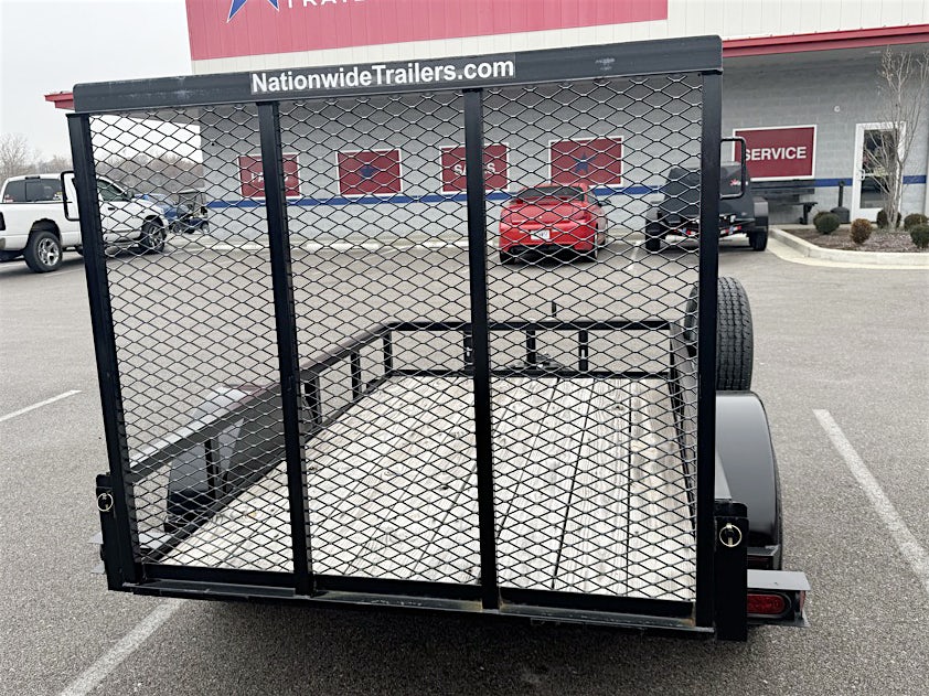 Texas Bragg 8'x60" Utility Trailer w/ 4' Gate (U1) - Image 5