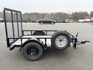 Texas Bragg 8'x60" Utility Trailer w/ 4' Gate (U1)