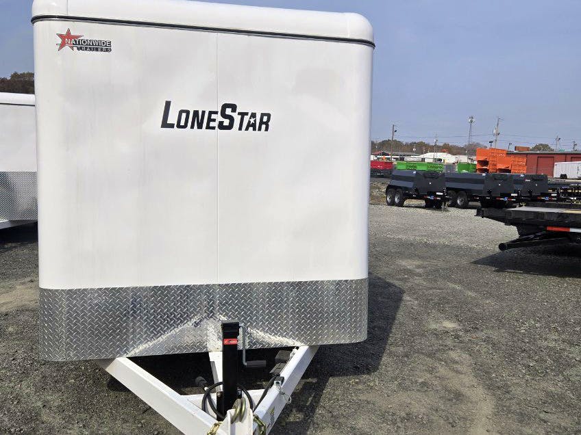 LoneStar 6.5'x20' 14k Steel Enclosed Cargo Trailer w/ Rear Barn Doors (C2) - Image 6