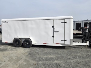 LoneStar 6.5'x20' 14k Steel Enclosed Cargo Trailer w/ Rear Barn Doors (C2)