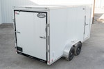 CellTech 7'x16' All-Steel Enclosed Cargo Trailer w/ Rear Ramp Door (C2) Stock #75747 - Thumbnail 9