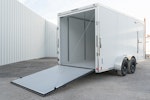 CellTech 7'x16' All-Steel Enclosed Cargo Trailer w/ Rear Ramp Door (C2) Stock #75747 - Thumbnail 11