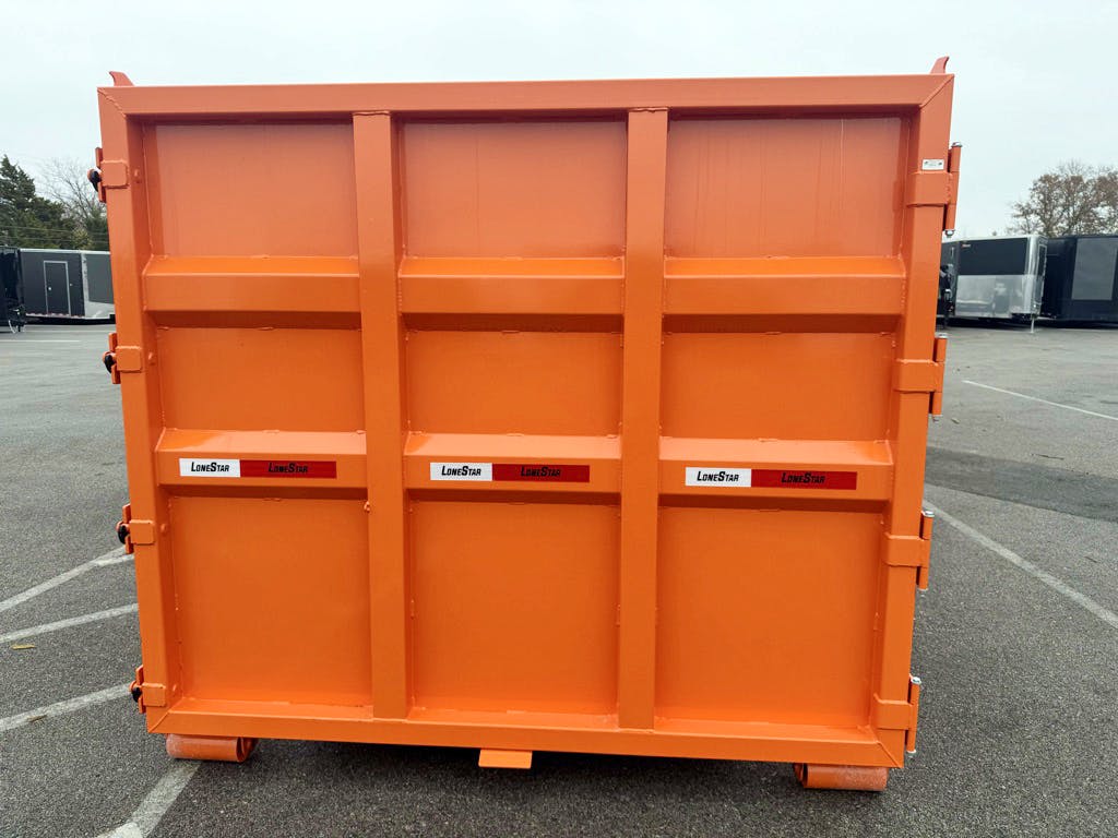 LoneStar 14' 20YD Steel Dumpster Bin w/ 6' Sides - Stock #75865 - Image 3 of 8