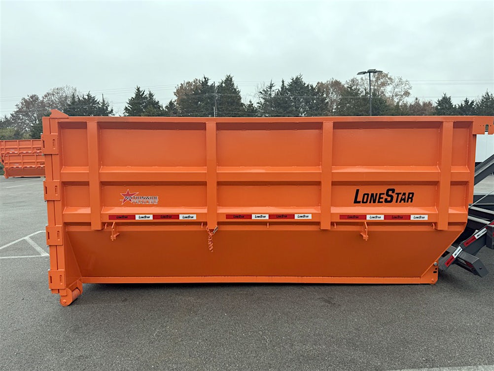 LoneStar 14' 20YD Steel Dumpster Bin w/ 6' Sides - Image 5