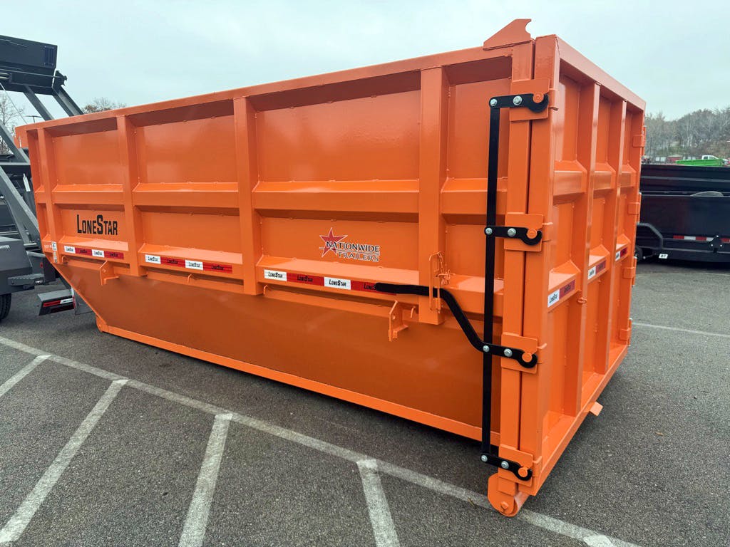 LoneStar 14' 20YD Steel Dumpster Bin w/ 6' Sides - Stock #75865 - Image 7 of 8