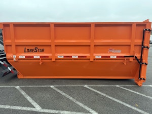 LoneStar 14' 20YD Steel Dumpster Bin w/ 6' Sides