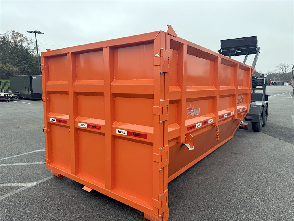 LoneStar 14' 20YD Steel Dumpster Bin w/ 6' Sides - Image 4