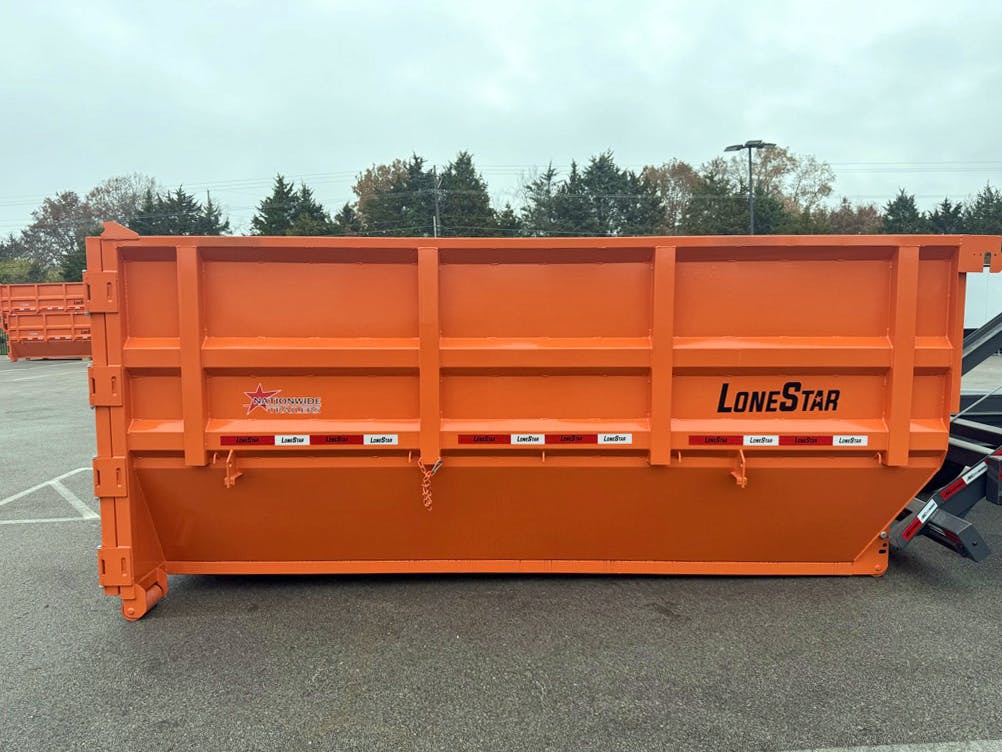 LoneStar 14' 20YD Steel Dumpster Bin w/ 6' Sides - Stock #75866 - Image 5 of 8
