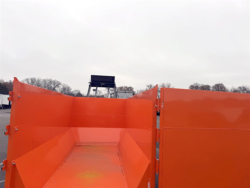 LoneStar 14' 20YD Steel Dumpster Bin w/ 6' Sides - Image 6