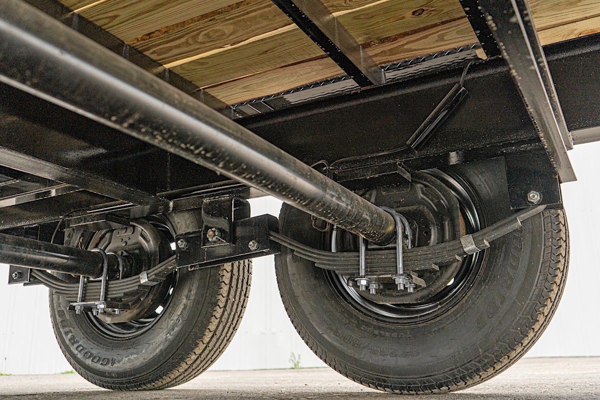 PJ Trailers 20'x102" 8" I-Beam Deckover Flatbed Trailer (F8) - Image 10