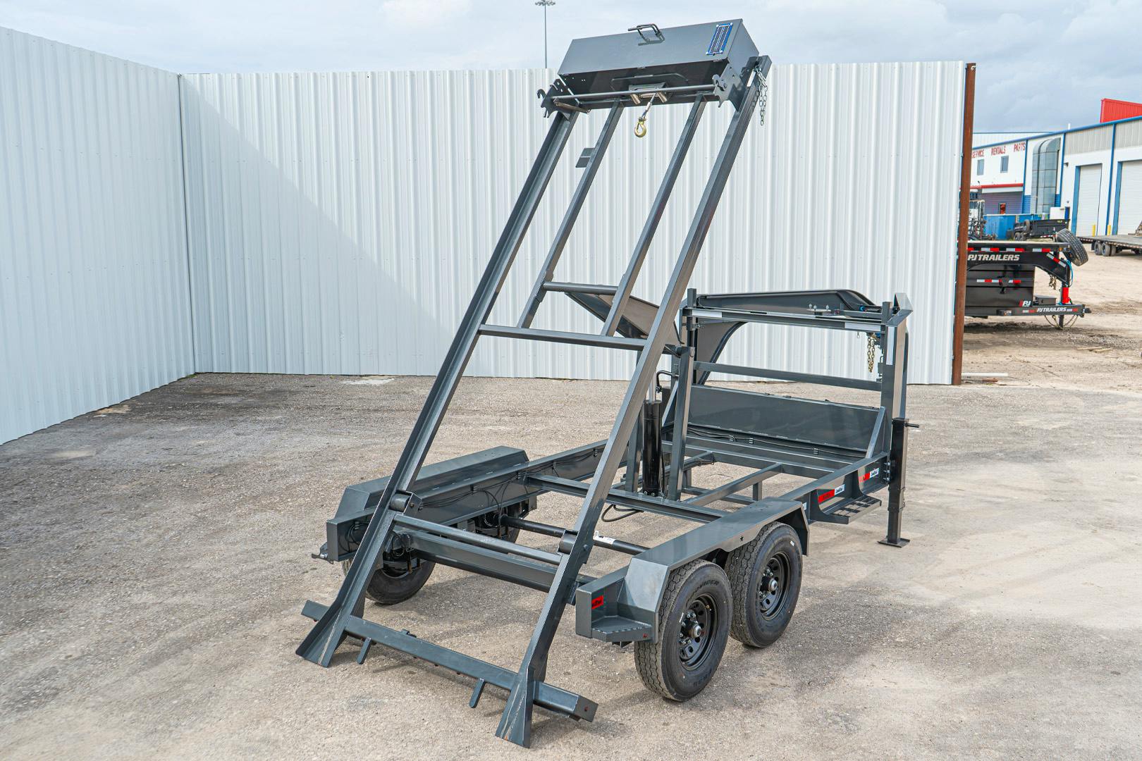 LoneStar 14' HD Roll Off Dumpster Trailer (DR) - Image 30