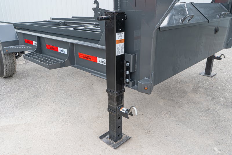 LoneStar 14ft HD Roll Off Dumpster Trailer  DR