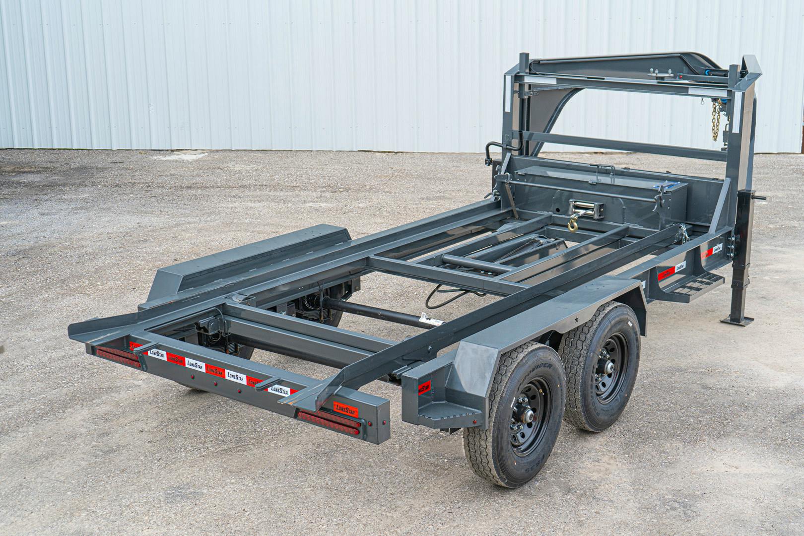 LoneStar 14' 20K HD Roll Off Dumpster Trailer (DR)