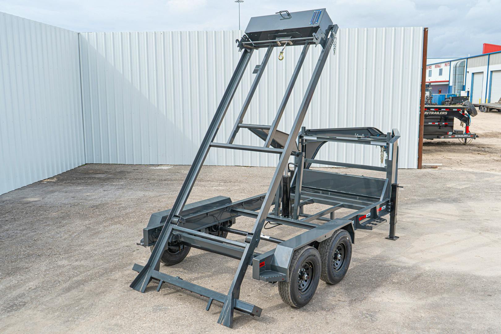 LoneStar 14' 20K HD Roll Off Dumpster Trailer (DR)