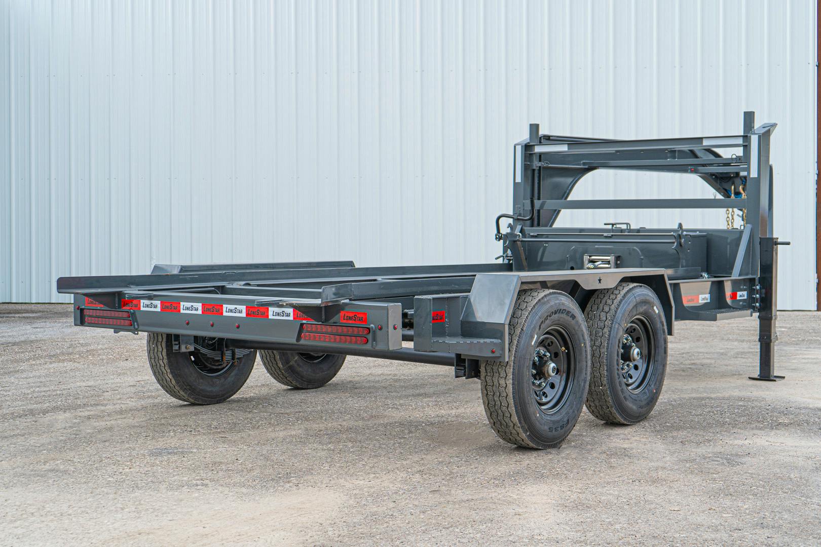LoneStar 14' 20K HD Roll Off Dumpster Trailer (DR)