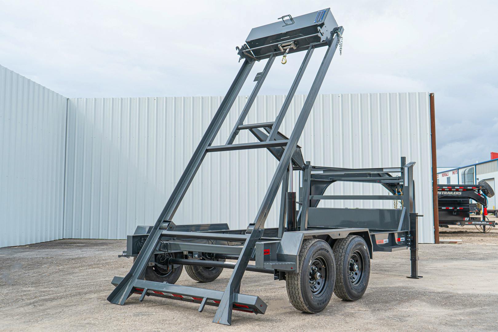LoneStar 14' 20K HD Roll Off Dumpster Trailer (DR)