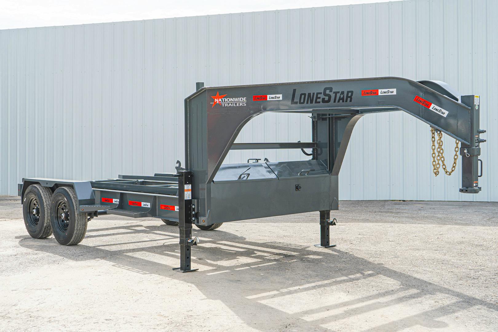 LoneStar 14' 20K HD Roll Off Dumpster Trailer (DR)