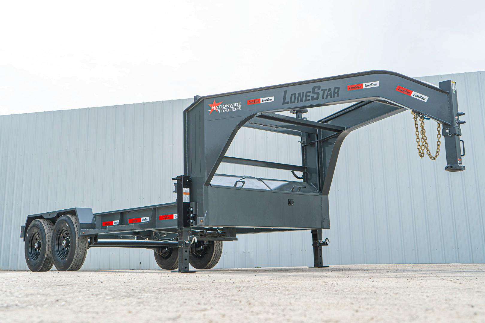 LoneStar 14' 20K HD Roll Off Dumpster Trailer (DR)