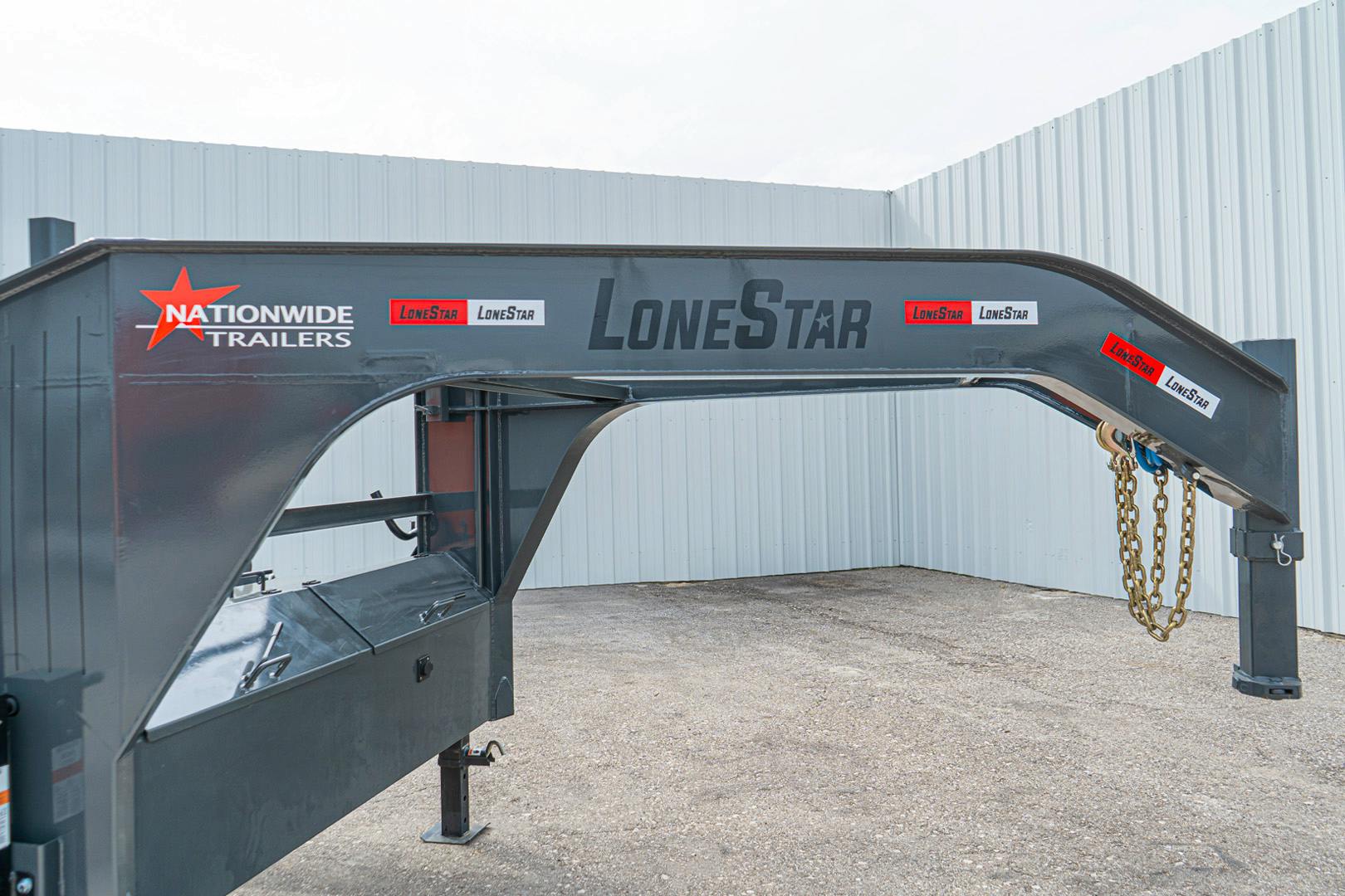 LoneStar 14' 20K HD Roll Off Dumpster Trailer (DR)