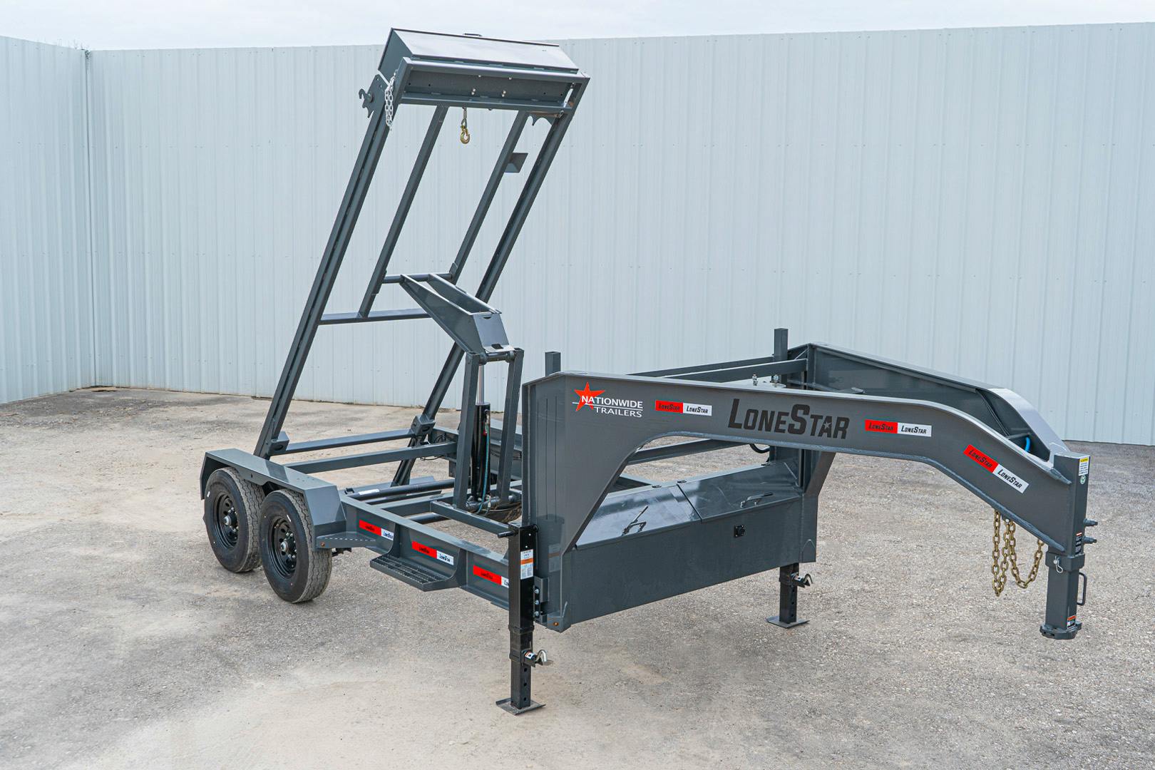 LoneStar 14' 20K HD Roll Off Dumpster Trailer (DR)