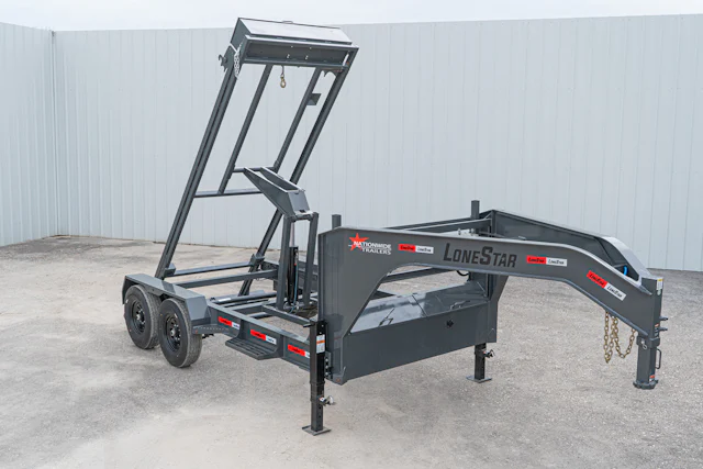 LoneStar 14' 20K HD Roll Off Dumpster Trailer (DR)