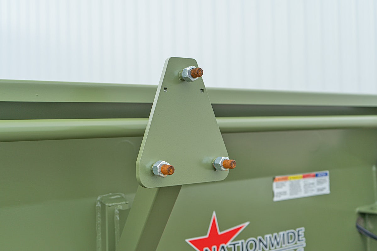 LoneStar 24'x102" 8" I-Beam Deckover Flatbed Trailer (F8) - Image 5