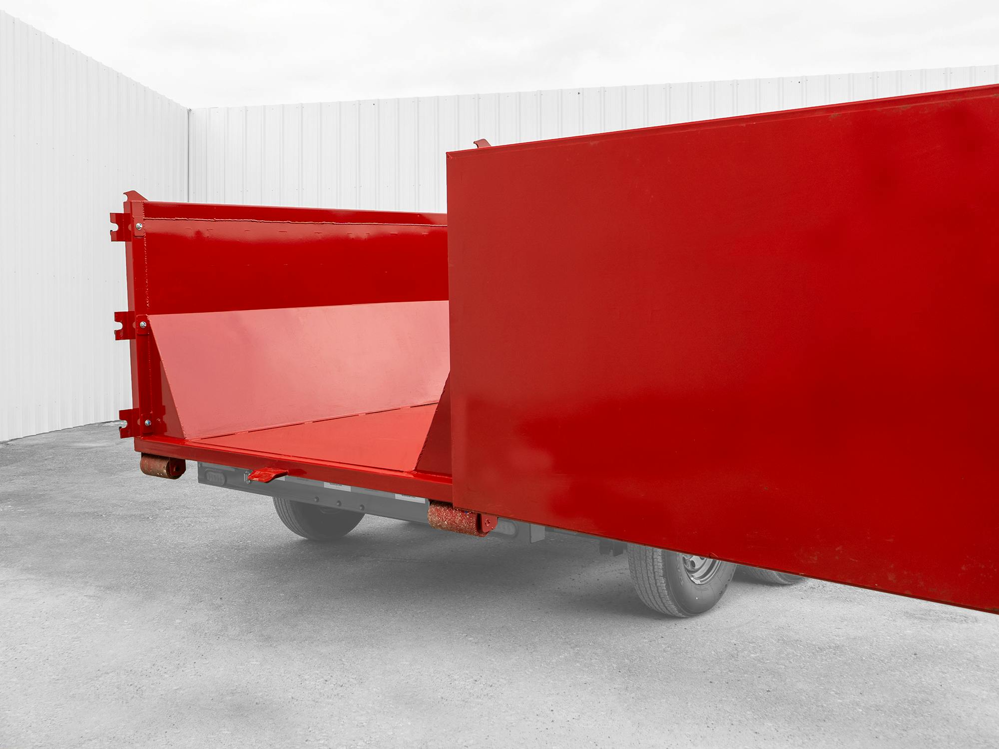 LoneStar 14' 14YD Steel Dumpster Bin w/ 4' Sides - Stock #76290 - Image 2 of 3