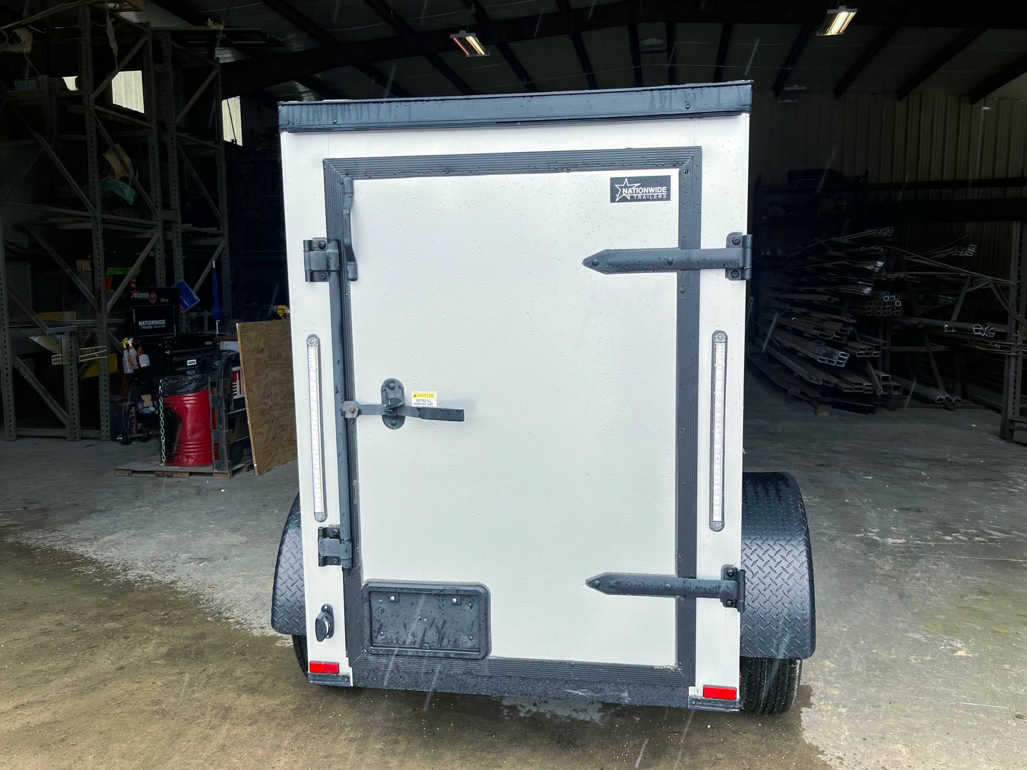 Spartan 4'x6' Enclosed Cargo Trailer w/ Rear Barn Door - Stock #76551 - Image 3 of 3